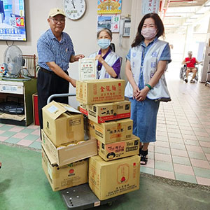 感謝無極九天九靈宮捐贈物資